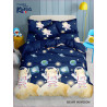 Galeripuko - Bear In Moon - Sprei Katun Ukuran 180 Kasur King 180 Bear In Moon