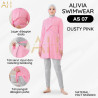 Alivia Swimwear AS07 - Baju Renang Muslimah Big Size