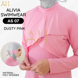 Alivia Swimwear AS07 - Baju Renang Muslimah Big Size