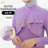 Alivia Swimwear AS07 - Baju Renang Muslimah Big Size