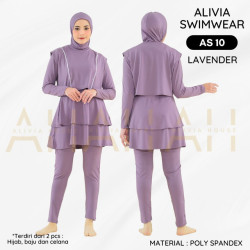 ALIVIA SWIMWEAR 10 Baju Renang Muslimah Baju renang wanita Pakaian Renang Wanita