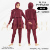 ALIVIA SWIMWEAR 10 Baju Renang Muslimah Baju renang wanita Pakaian Renang Wanita