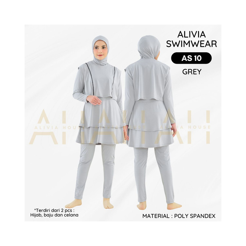 ALIVIA SWIMWEAR 10 Baju Renang Muslimah Baju renang wanita Pakaian Renang Wanita