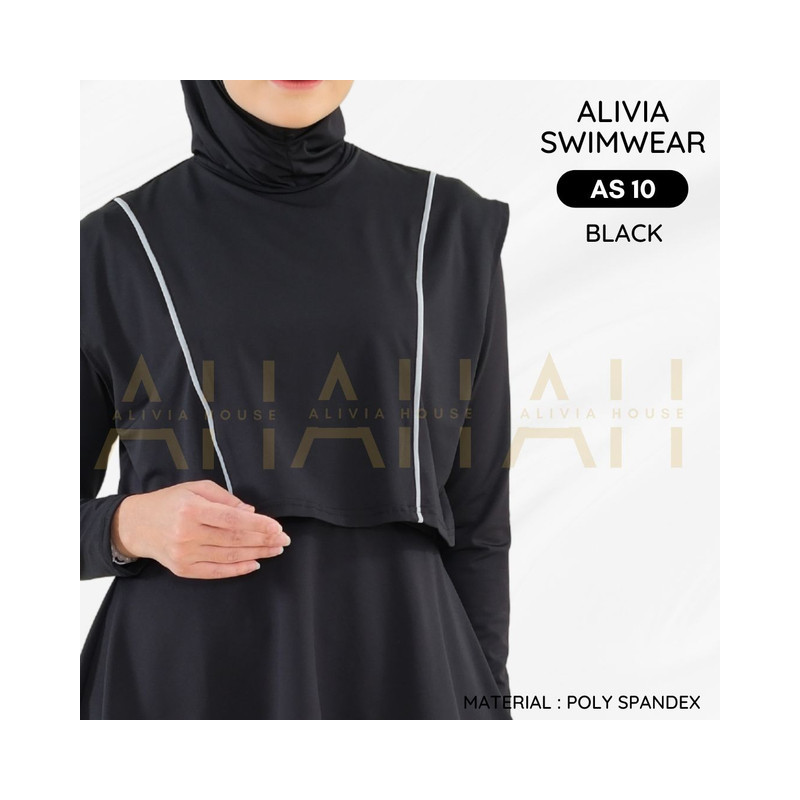 ALIVIA SWIMWEAR 10 Baju Renang Muslimah Baju renang wanita Pakaian Renang Wanita